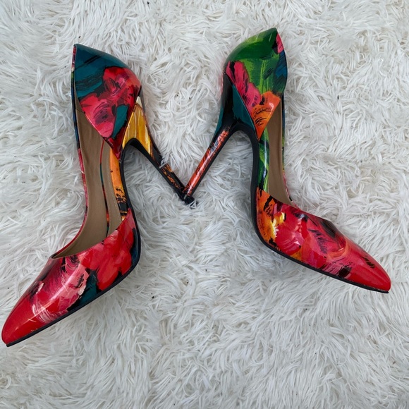 Never worn JustFab stilettos size 8.5 - Picture 3 of 5